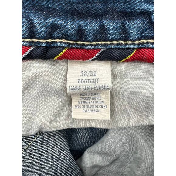 Men's American Eagle destressed Bootcut jeans size 38/32 - Picture 5 of 5